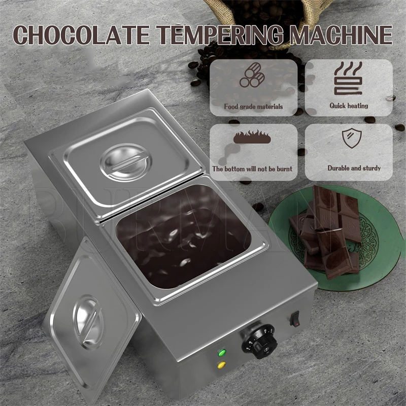 Electric Chocolate Melting Machine Furnace Tempering Machine Heating Stove 110V 220V 2