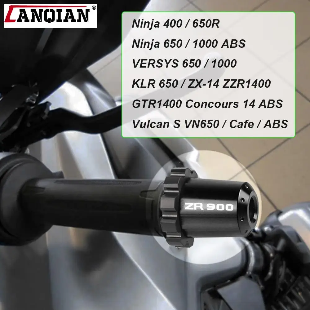 

Motorcycle Throttle Lock Cruise Control Motor Throttle Clamp Assist End Bar For Kawasaki ZR 900 ZR900 2017 2018 2019 2020 2021