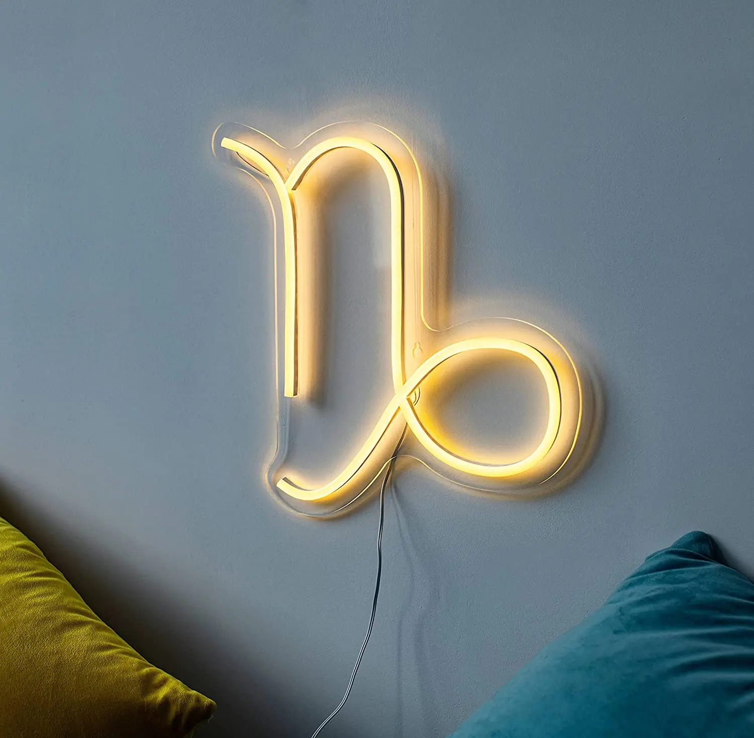 

Zodiac Horoscope Sign, Capricorn Neon Signs for Wall Decor, Constellation Neon Light Powered by USB, Astrology Birthday Gifts