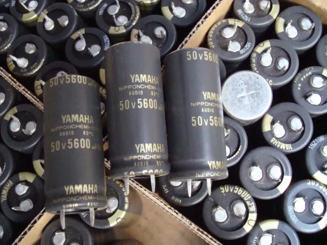 2 шт. электролитический конденсатор NIPPON AUDIO YAMAHA 5600 мкФ/50V 22x50mm 50V 5600uF |