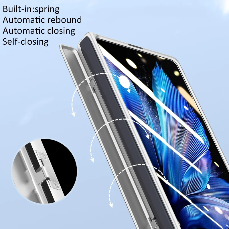 【ケース3個付】vivo X Fold 12GB/256GB ブルー Vivo X Fold 3 Pro Foldable phone Snapdragon 8 Gen 3 processor
