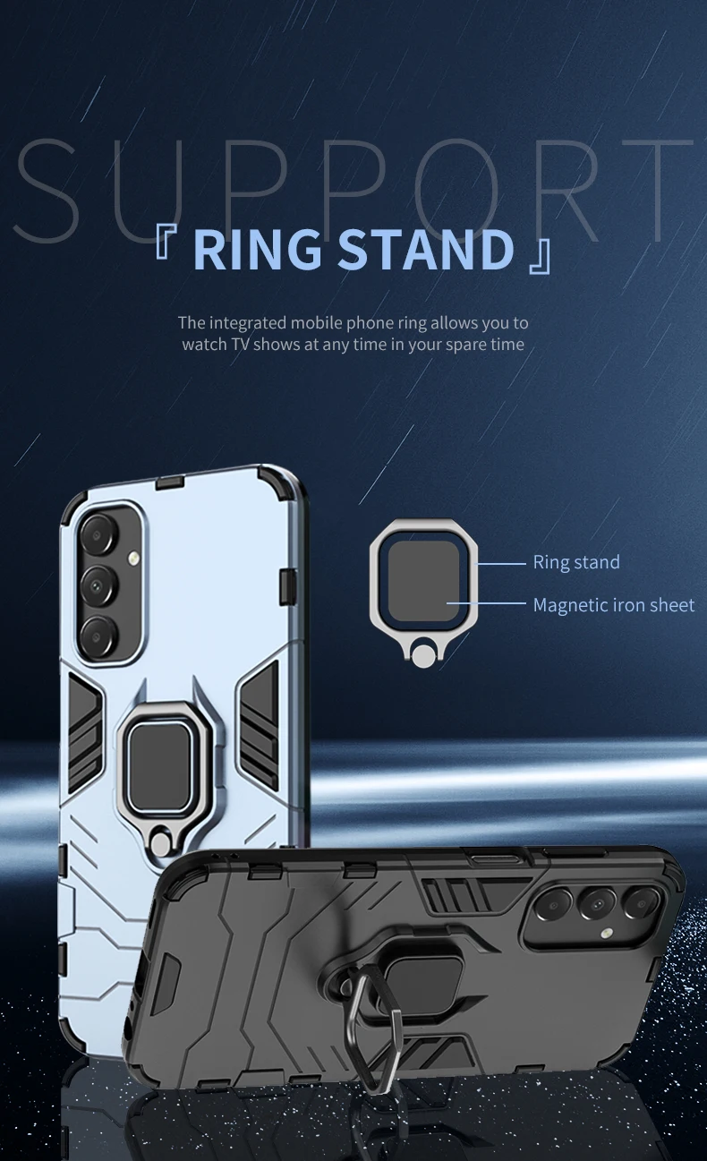 Armor Case For Xiaomi Mi 8 9 SE Mi8 Mi9 5X 6X A1 A2 A3 Lite Redmi Note 10 Pro 9A 9C 9S 9T 10S 10A 10C Back Phone Cover_voghion.com