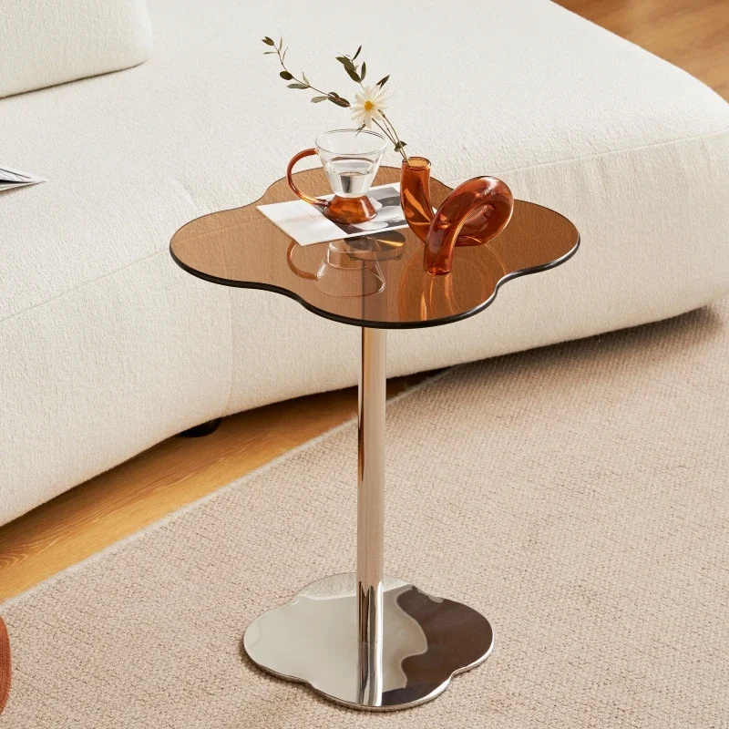 

Modern Small Coffee Table Luxury Decoration Living Room Nordic Side Table Aesthetic Standing Unique Mesa Auxiliar Home Furniture