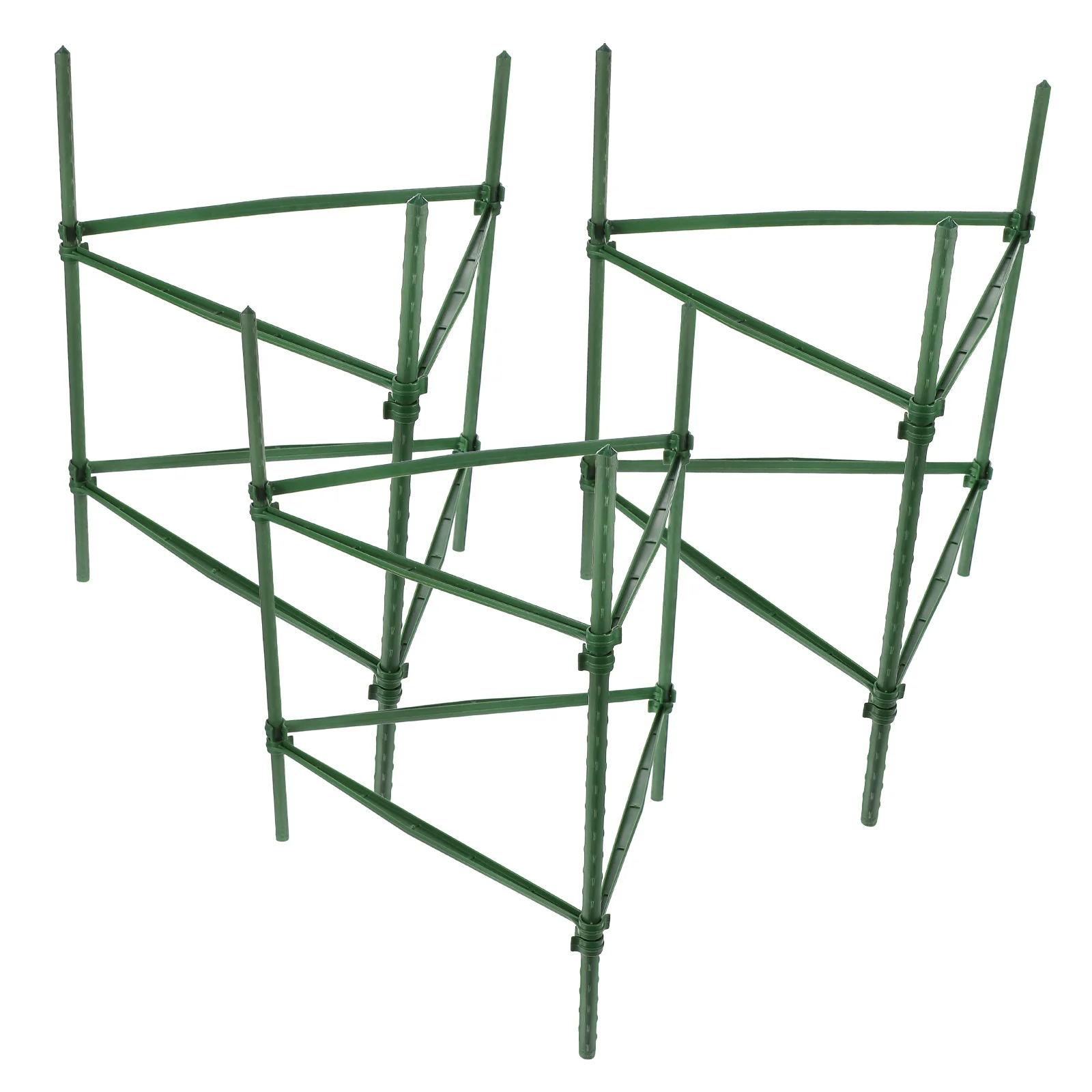 

3 Sets Planting Vine Climbing Frame Support Rack Tomato Stakes Cage Garden Cages Trellis Eggplant