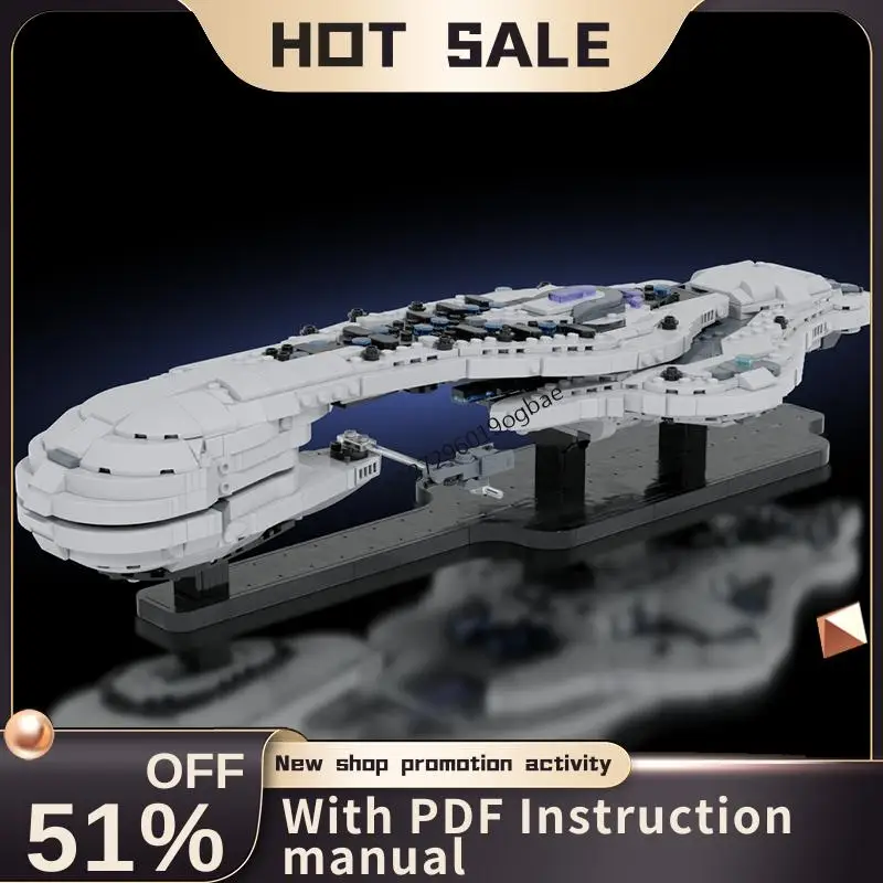 New 1627Pcs Popular Space Technology Series Moc Shadow of Intent Model Custom Puzzles Diy Creative Ideas Kid Toys Birthday Gifts