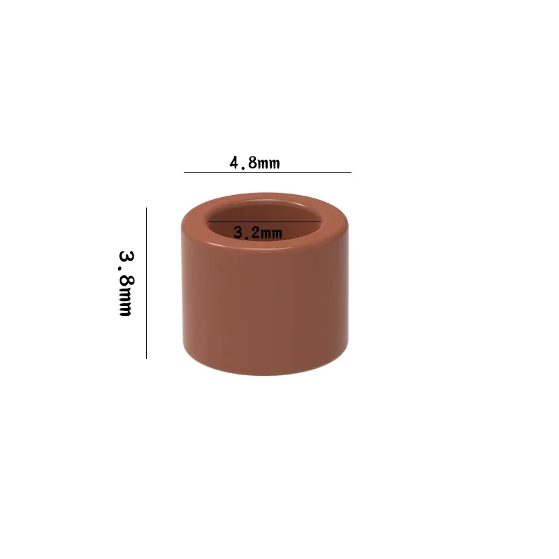 DIY Building Block Creative Cylinder Connector Toy with Stud Inverters