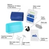 Water Circulation Bed Ice Sleeping Pad Water-cooled Refrigeration Mattress Cooling Fan Conditioner Air Conditioning Cooler EU US 3