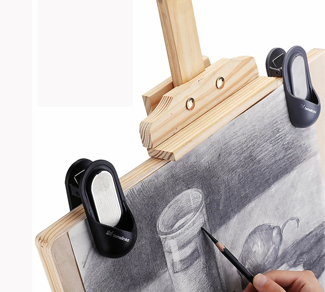 Bview Art Wooden Pencil Refill Nib Sharpener Sketchpad Clip Design Smooth Pencil Sharpener Art Supplies