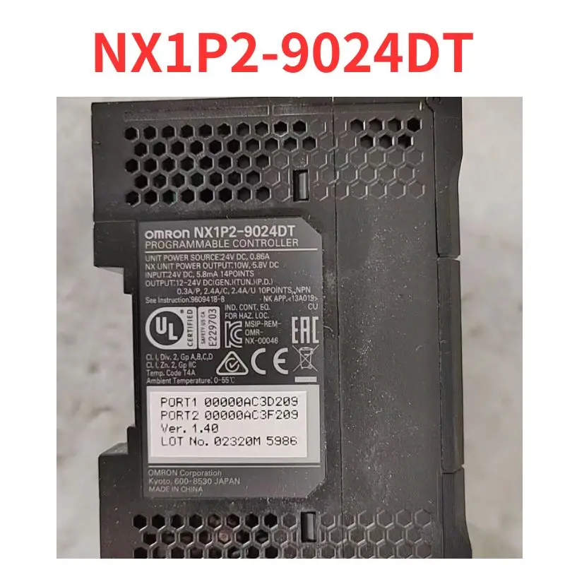 

90% new NX1P2-9024DT PLC tested OK