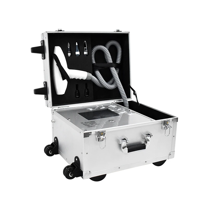 

portable non-invasive tattoo remover with pull rod,nd yag freckle removal