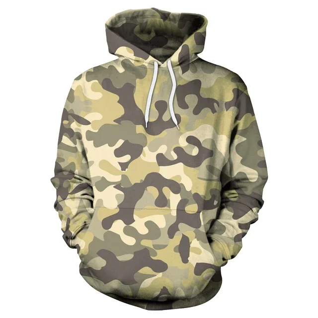 Animal 3D Print Sweatshirt Couple Hoodies Men Tracksuit Autumn Anime Cartoon Graphic Pullover Hooded Harajuku Clothes for Men