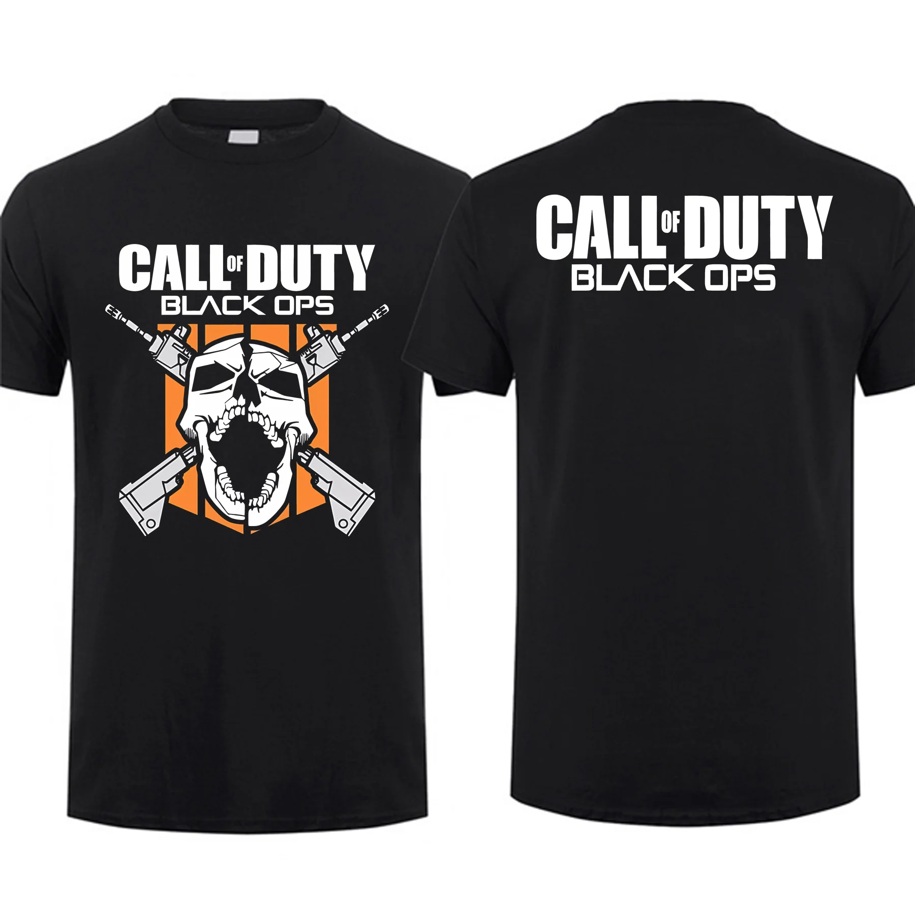 

2023 Fashion Tee Men t shirt Casual all Of Duty Black Ops IIII T-shirt Graphic Oversized Sports Tops Breathable Streetwear S-3XL