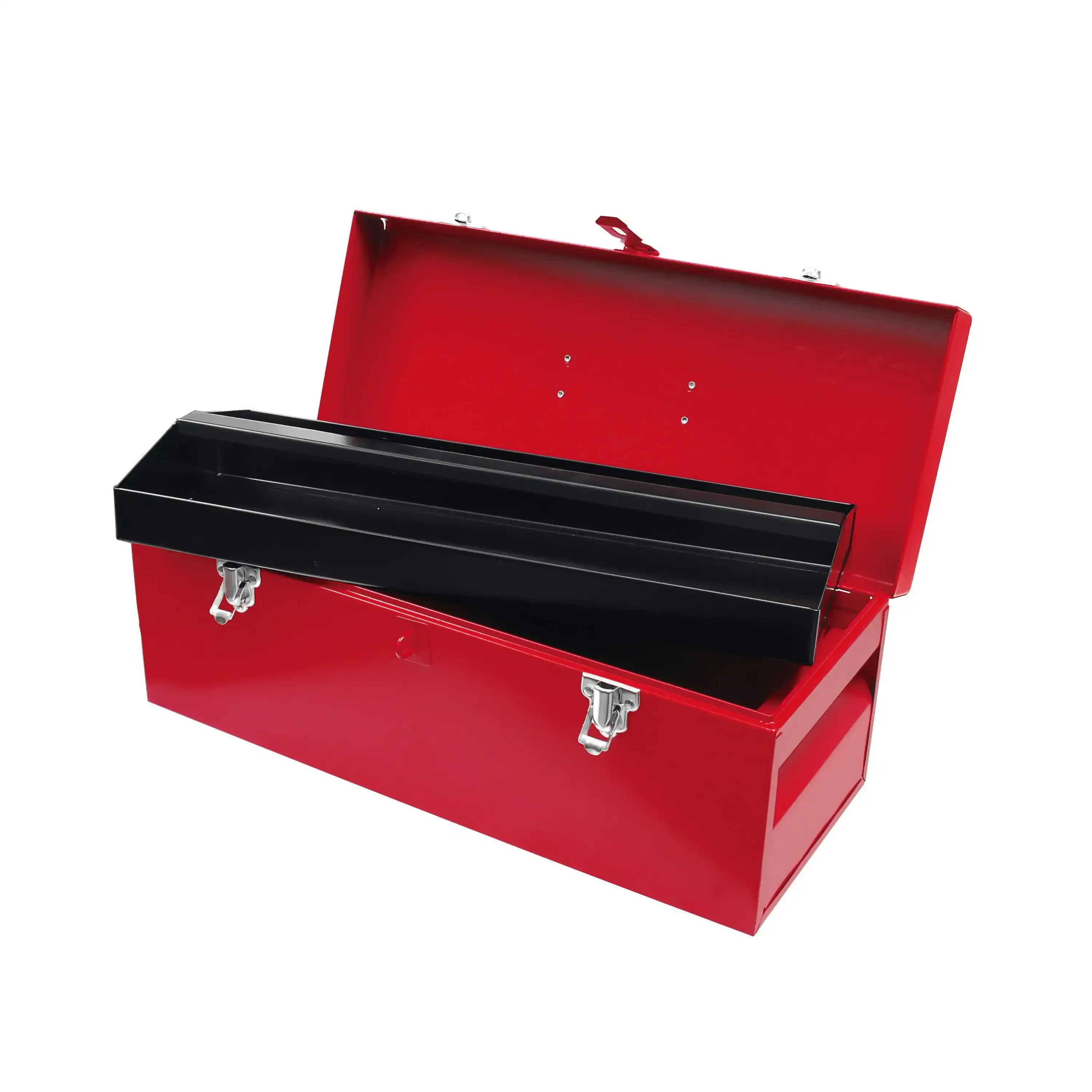 20-Inch Metal Tool Box with Plastic Handle Metallic Tray - AliExpress