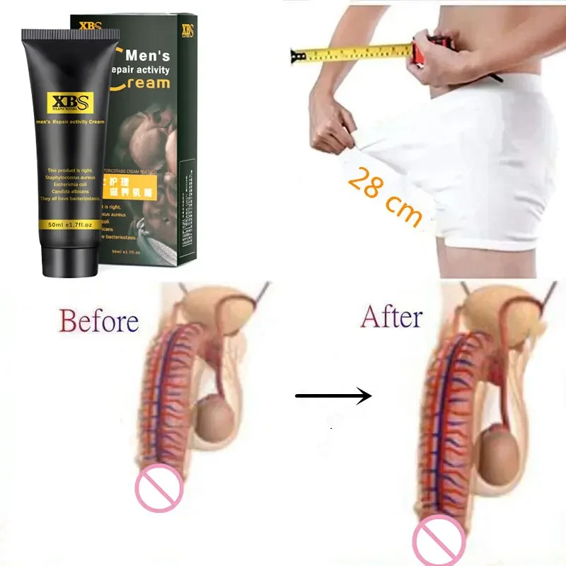Peni Enlarg XXL Male Penis Enlargement Cream Increase Dick Massage Gel Titan Penis Enlarge Mens Massage Oil 50g