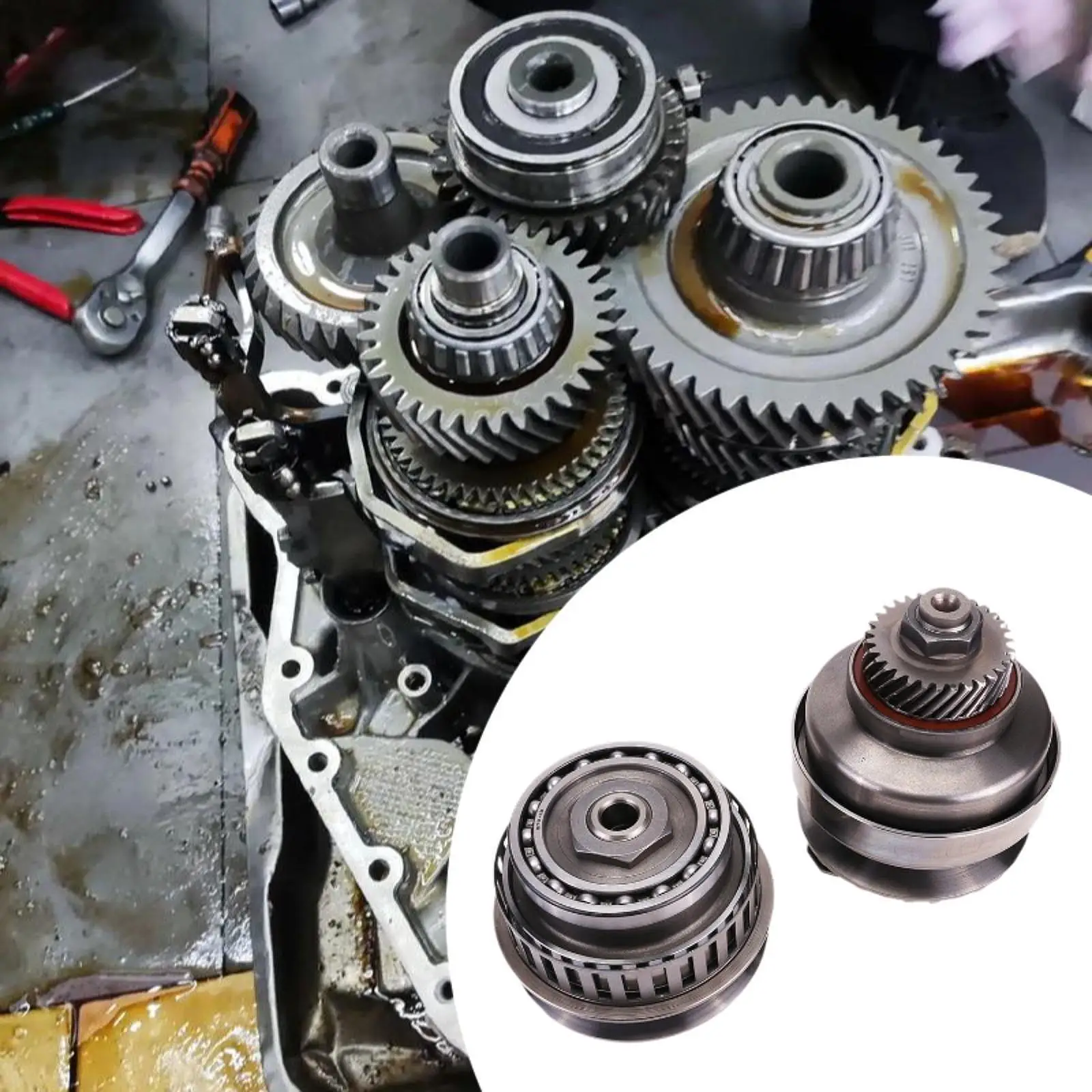 

Набор шкивов трансмиссии Cvt с ремневой цепью Jf015E RE0F11A, замена