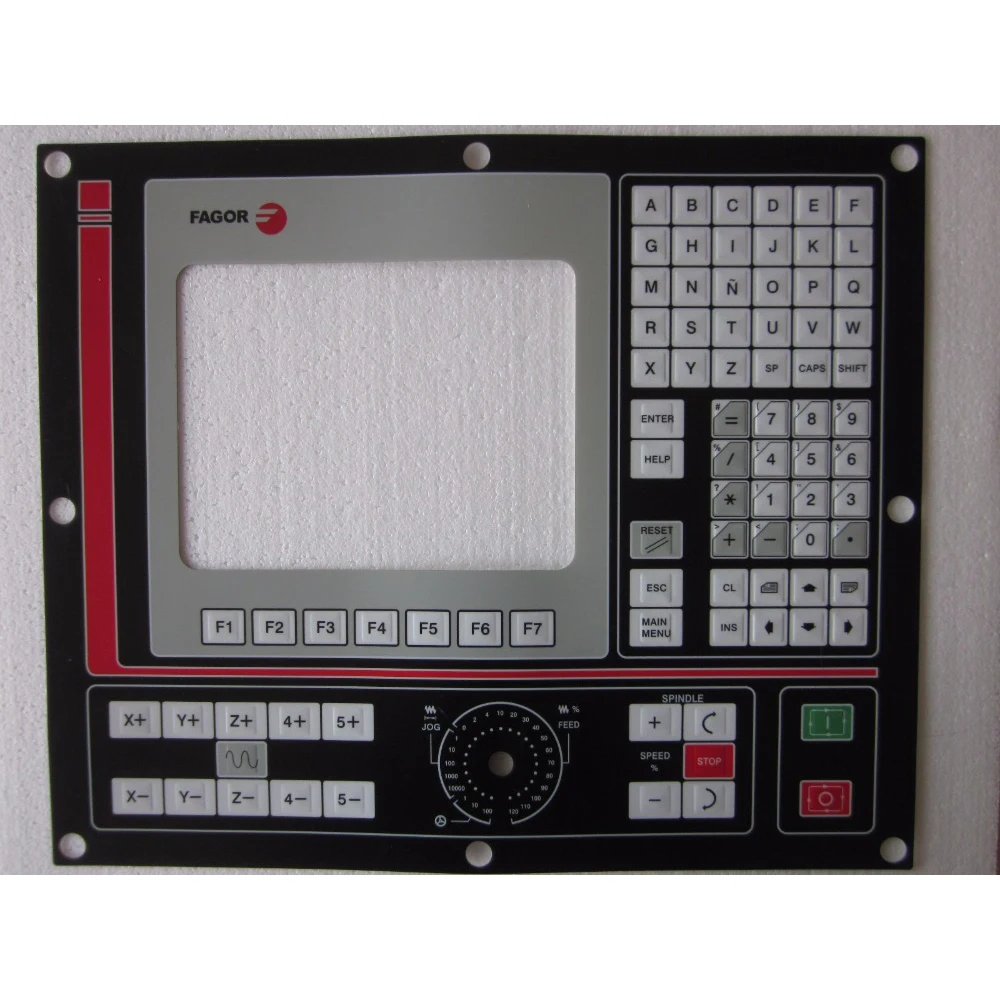 FAGOR 8055M 8055 M 8055I 8055AP Keypad Membrane 1yeah warranty 8025/8035/8070/8050/8055