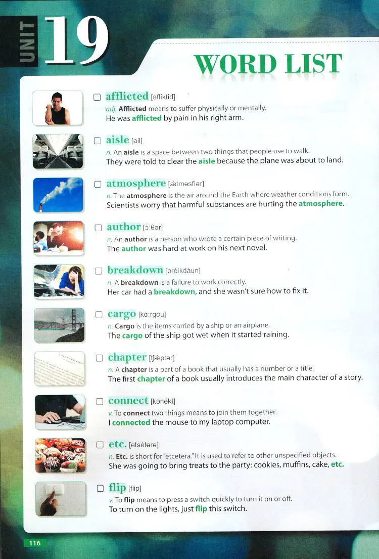 Livro de vocabulário inglês para crianças, livros