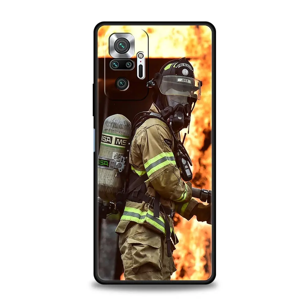 Firefighter Heroes Fireman Phone Case - Durable Protective Cover
