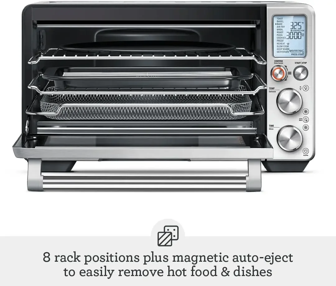 Oven Air Fryer Pro, Smart Countertop Oven, Small Electric Oven, Air Fryer Toaster Oven Combo, BOV950BSS, Brushed Stainless Steel 5