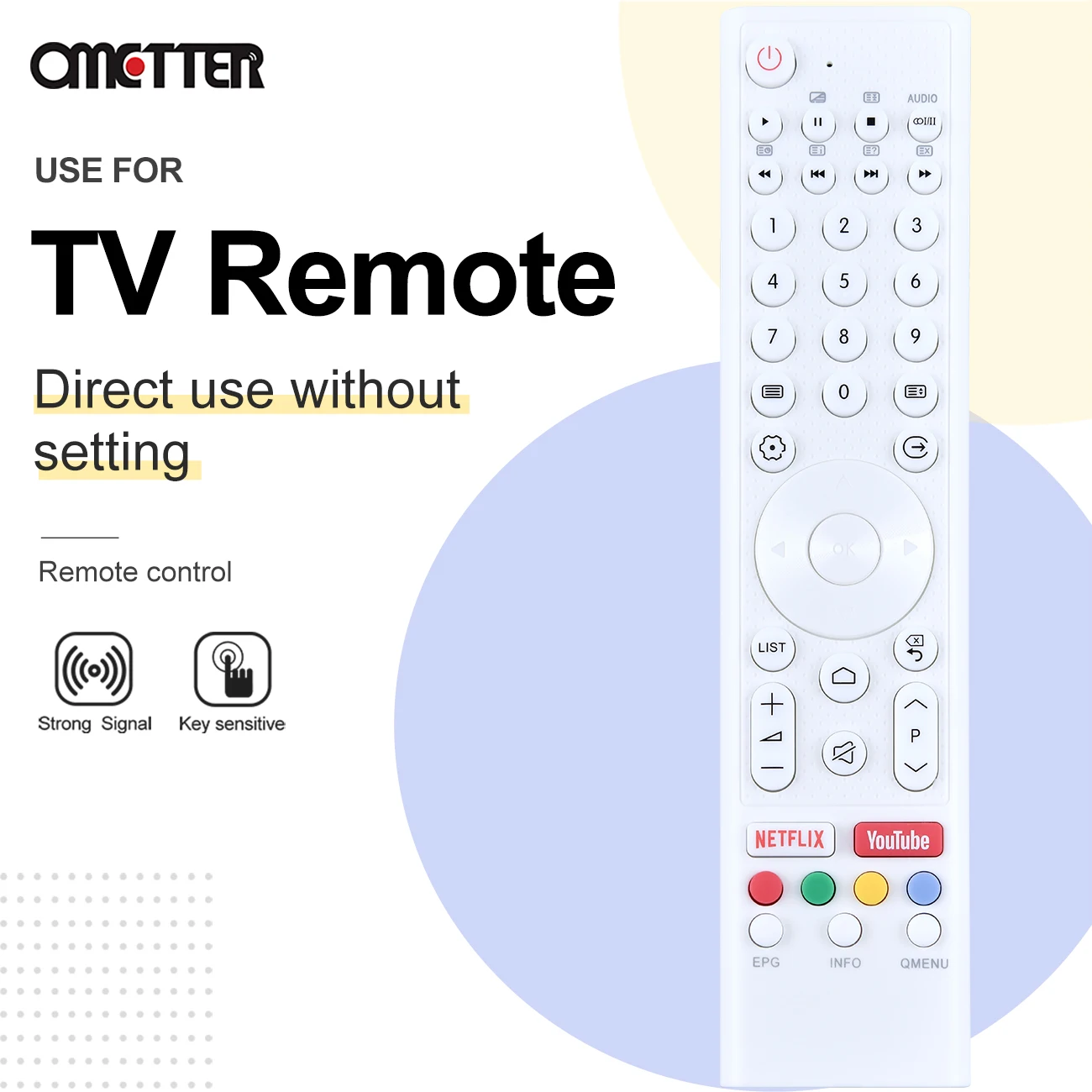 para Aiwa Changhong Chiq Ruba Android tv Controle Remoto U40e6000 U60e6000 50g5s Led55eu7008 Zs-ag7h50uhds Zs-ag7h55uhds - Image 3