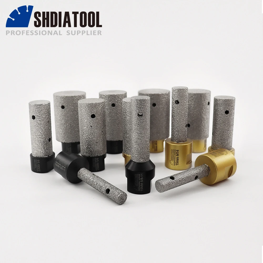 SHDIATOOL Tampon D'Appui Aluminium 4 Pouces M14 - Support Pour Polissage Diamanté