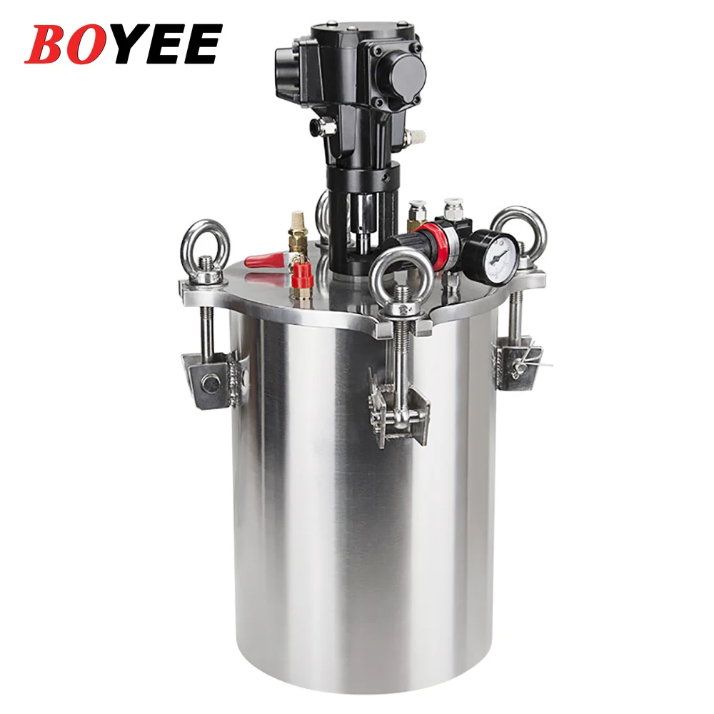 

Stirring Pneumatic Pressure Barrel Stainless Steel Barrel Dispensing Machine Pressure Dispensing Storage Barrel 5L