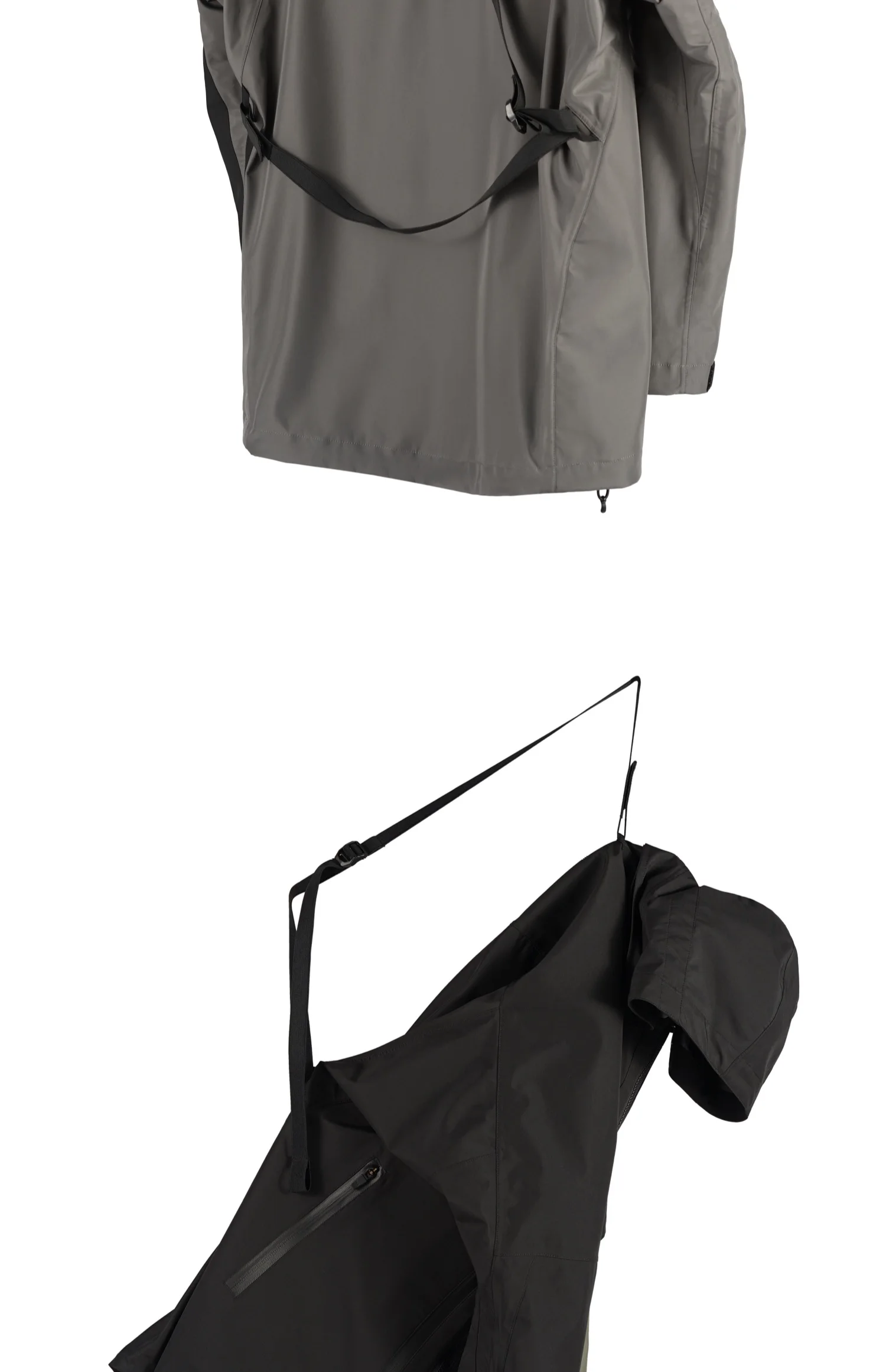 Nosucism 22AW Scout jacket three front zipper hidden pockets stitching colour carrying system techwear gorpcore