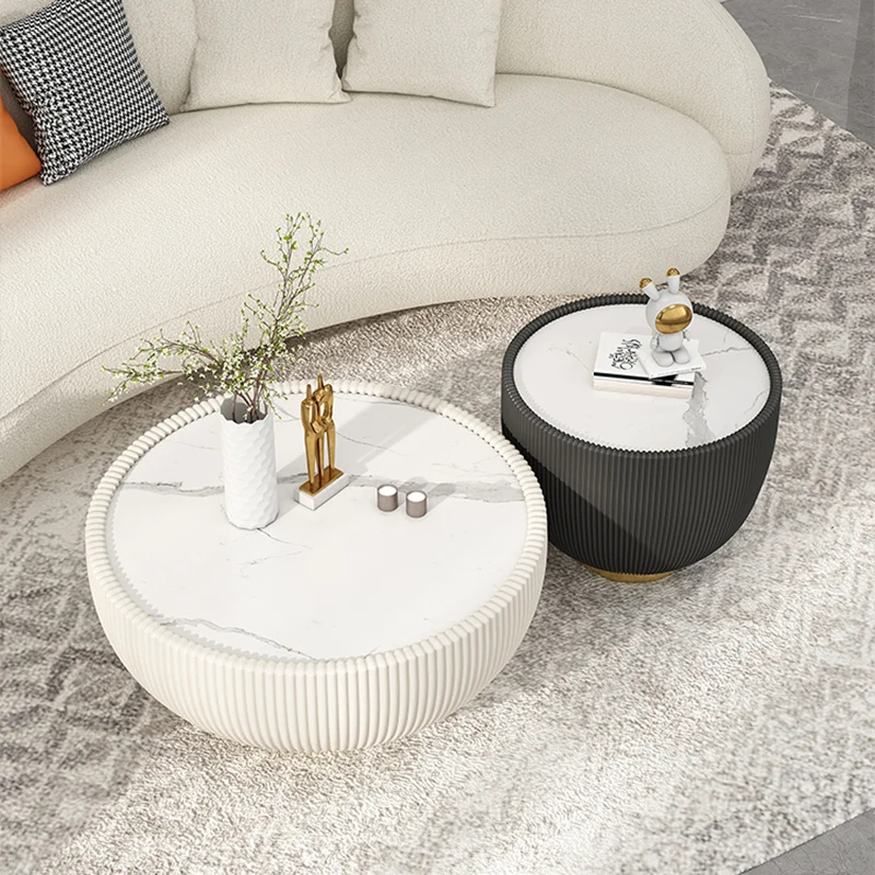 

Modern Minimalist Round Coffee Tables Bedside Nordic Luxury Coffee Tables Design Muebles Para El Hogar Home Furniture WZ50CJ
