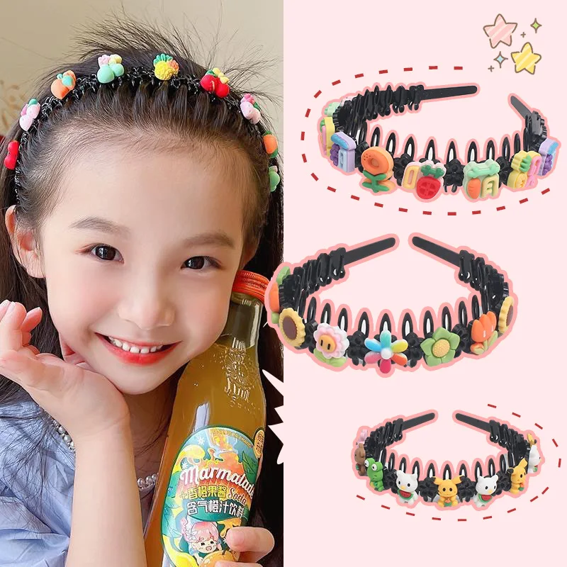 2021 Korean Fashion New Hair Accessories For Children With Teeth 9