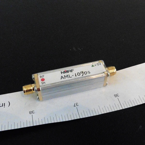 

1090mhz ADS-B Low Noise Amplifier LNA Coaxial Feed Built-in Saw
