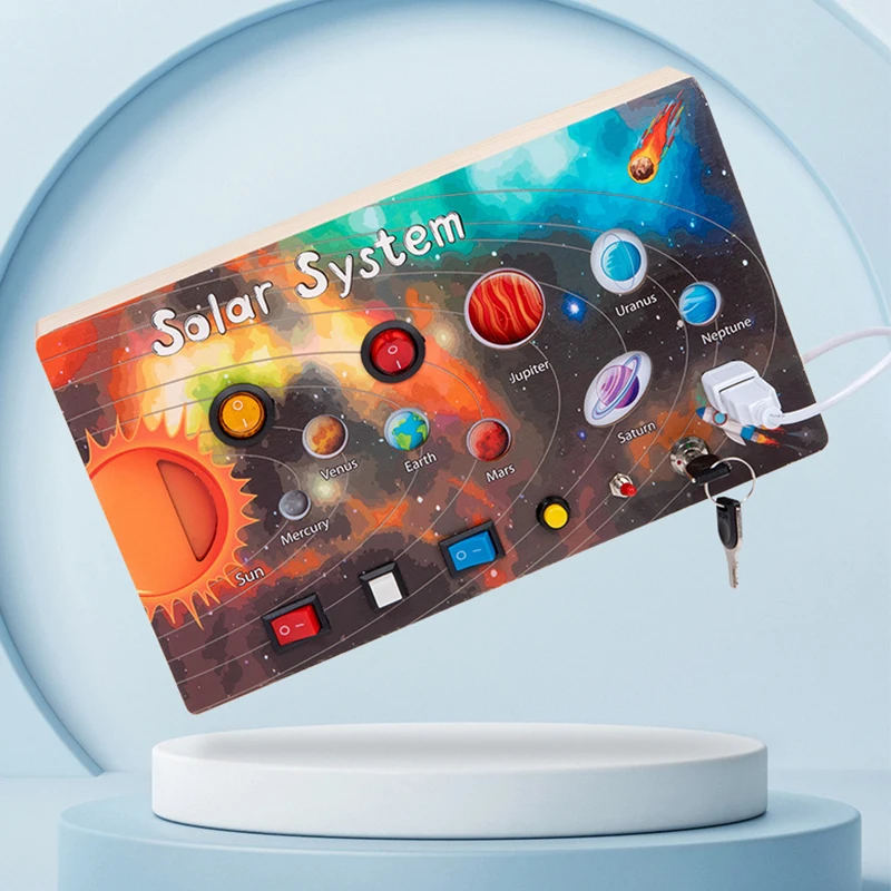 

Montessori Activity Board Accessories Montessori Sensory Manipulation Board Material Educational Material For Children E84W