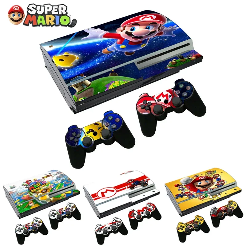Super Mario Bros PS3 1000 Skin Stickers for Sony Playstation 3 Video Game  Controller Console Cartoon Colorful Protective Film - AliExpress
