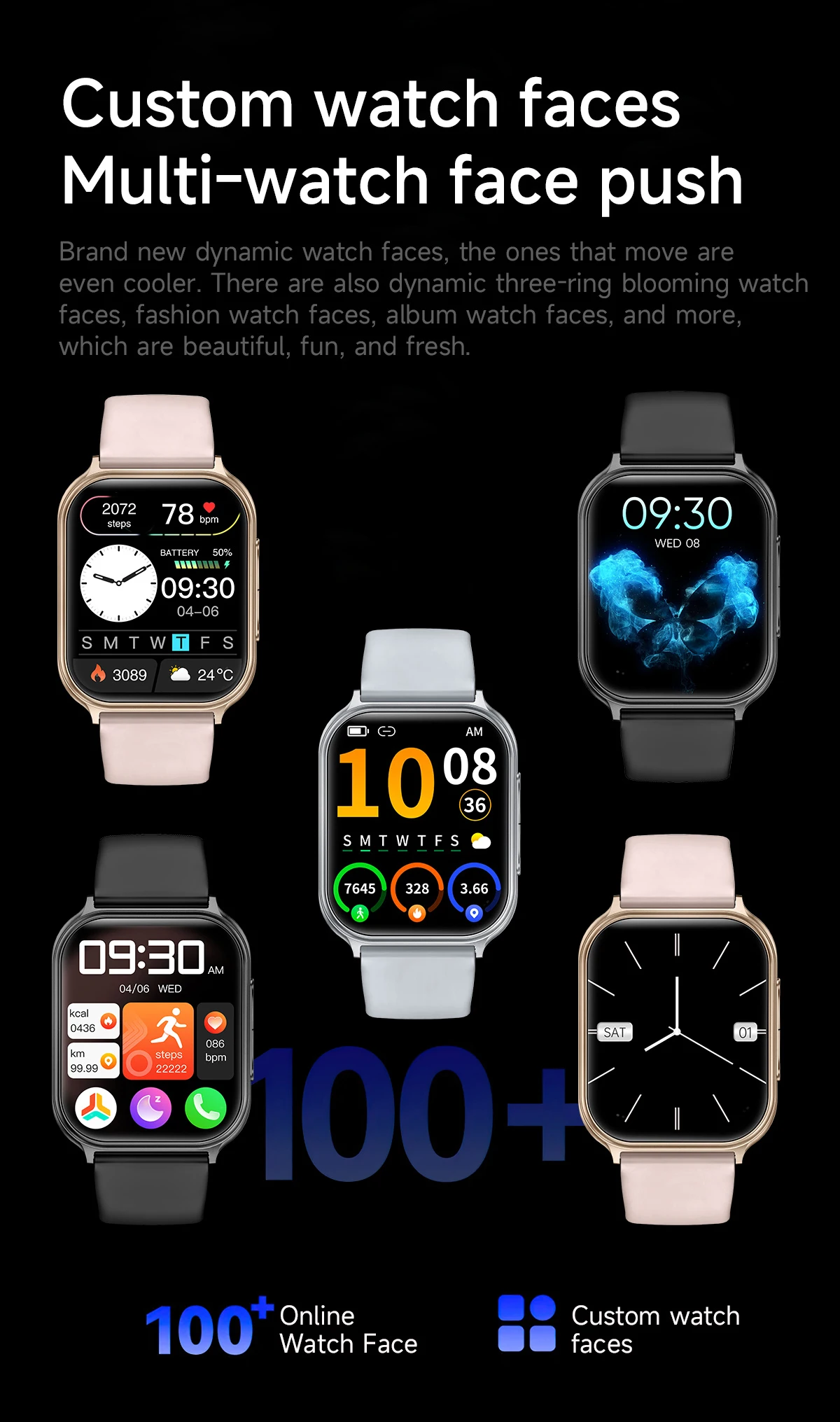 Lige Smartwatch Mit Sprachassistent Und Hd-display Für Sport_voghion.com