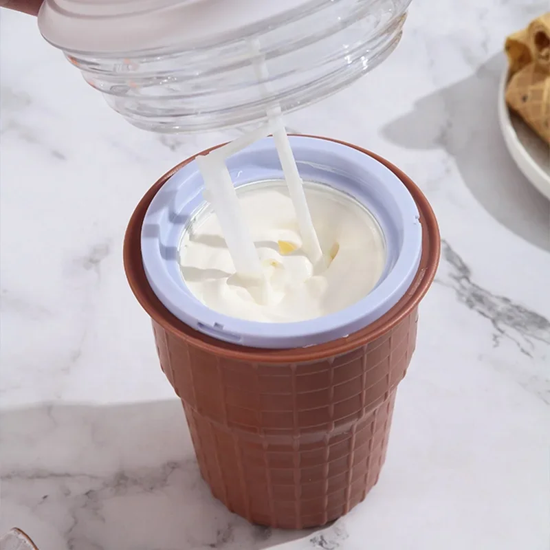 Frozen Yogurt Machine With Mixer 2 Flavor