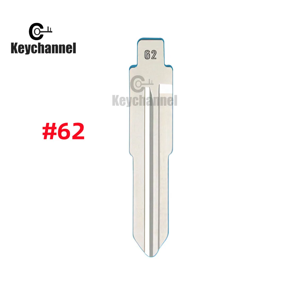Replacement Flip Key #07 #15#62 KD Key Blade LISHI MIT11 HYN11 For Mitsubishi Lancer Galant Outlander Blank 10PCS