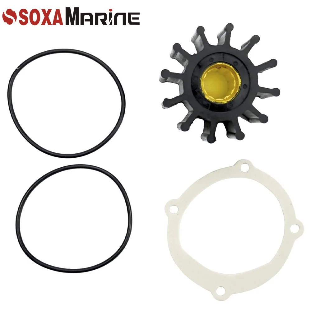 Sea Water Pump Threaded Impeller Repair Kit Replaces Volvo Penta 21700445