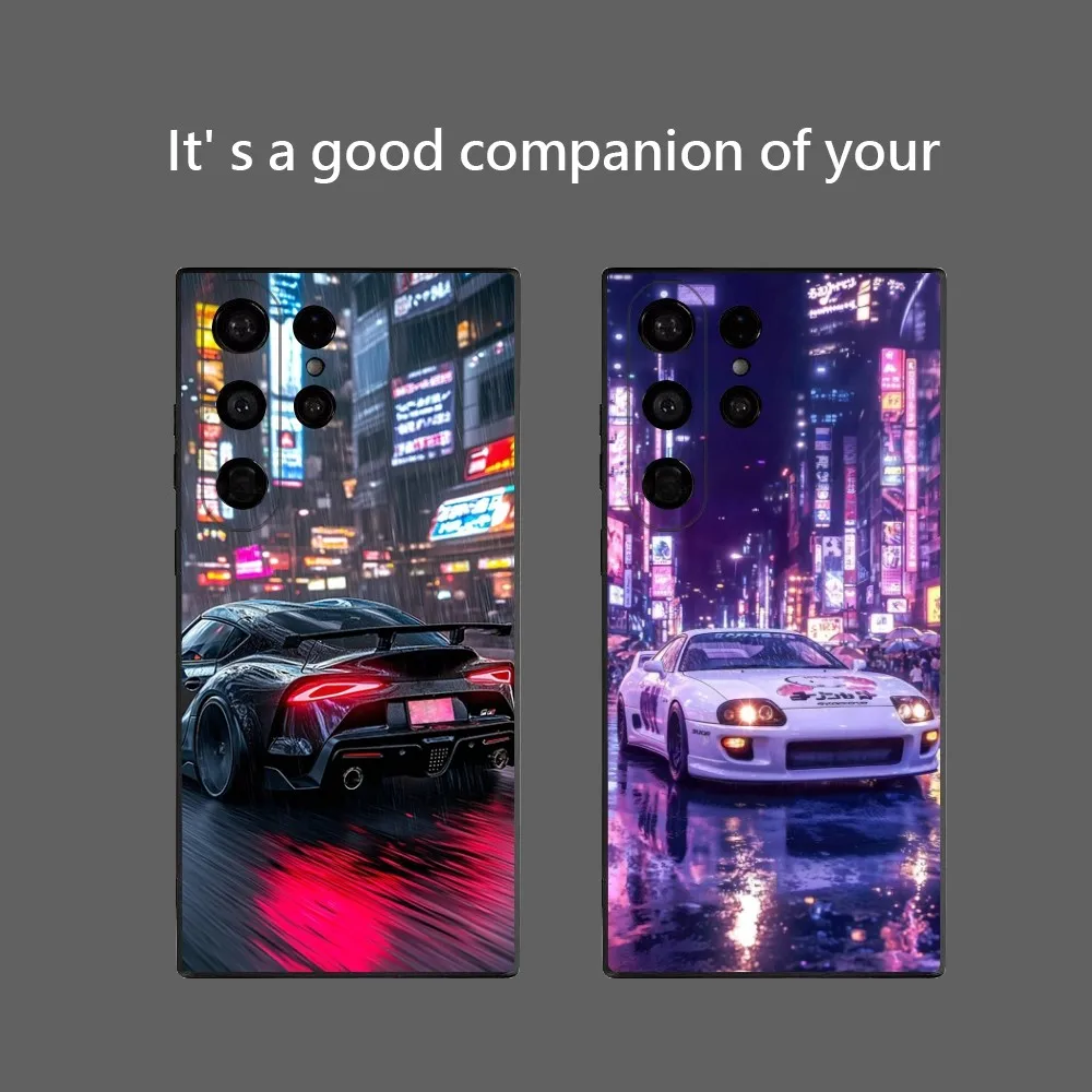 Stylish Protective Soft Silicone TPU Car-Themed Phone Case