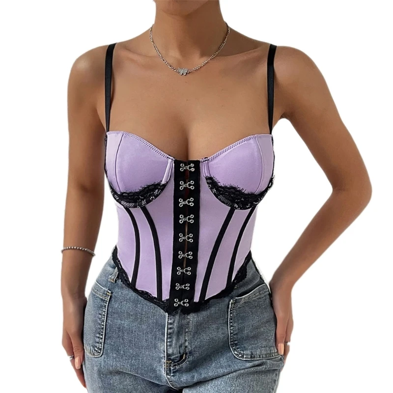 

Женские майки A0NF с открытыми косточками, Женский Топ на тонких бретельках, сексуальный корсет, боди для девушек, подходящие ко всему Топы на бретельках