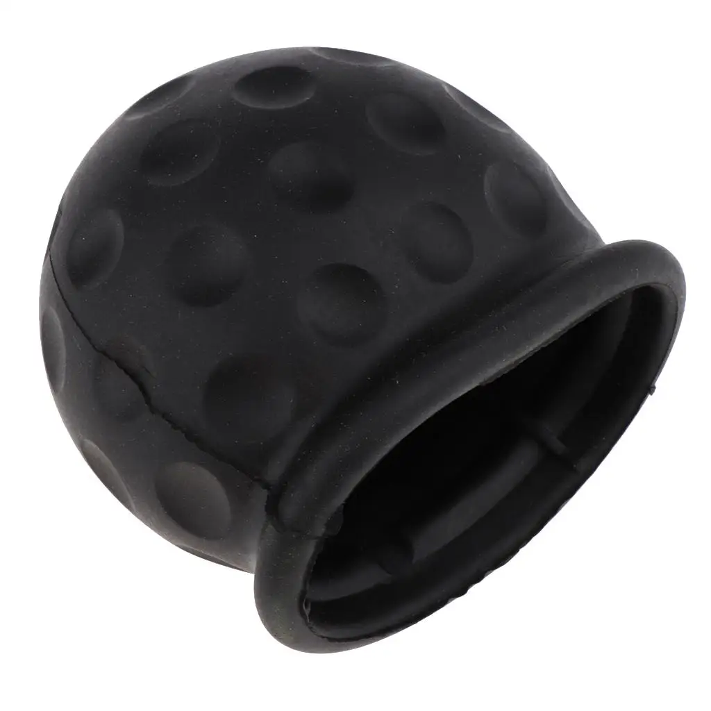 Towbar Towball Cap Cover Durable Rubber Tow Ball Tow-Ball Towing Protect