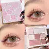 9-Color Pink Glitter Eyeshadow Palette Pearly Nude Matte Eye Shadow Waterproof Long Lasting Charming Eyes Make Up Cosmetics 6