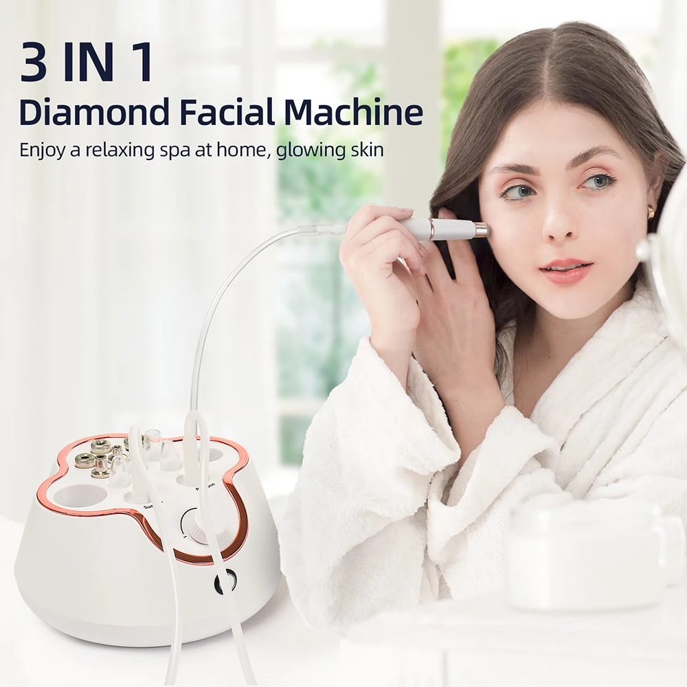 Foreverlily Diamond Microdermabrasion Dermabrasion Machine Facial Peeling Blackhead Removel Water Spray Exfoliation Machine microdermabrasion exfoliation