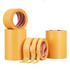 Yellow Masking Tape Adhesive Tape Textured Paper Car Paint Decoration Seamless Hand Tear Without Mark For Painting Tape 1