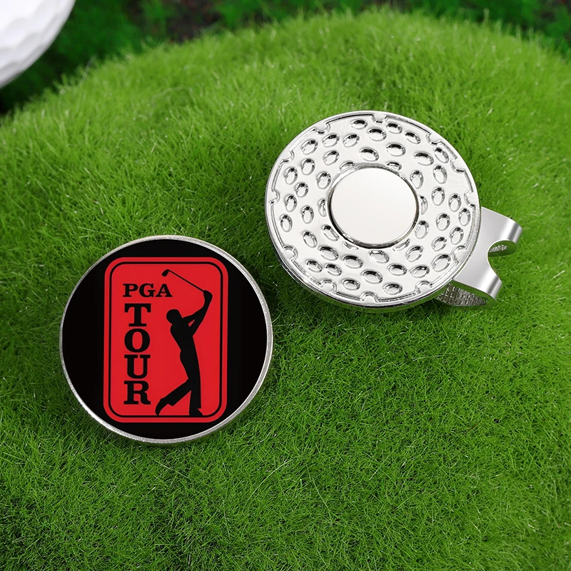 Golf Ball Mark Golf Hat Clip Creative Golf Hat Clip Magnetic Buckle Magnetic Golf Ball Marker Hat Clip Clothing Baseball Cap Decorative Jewelry Accessories