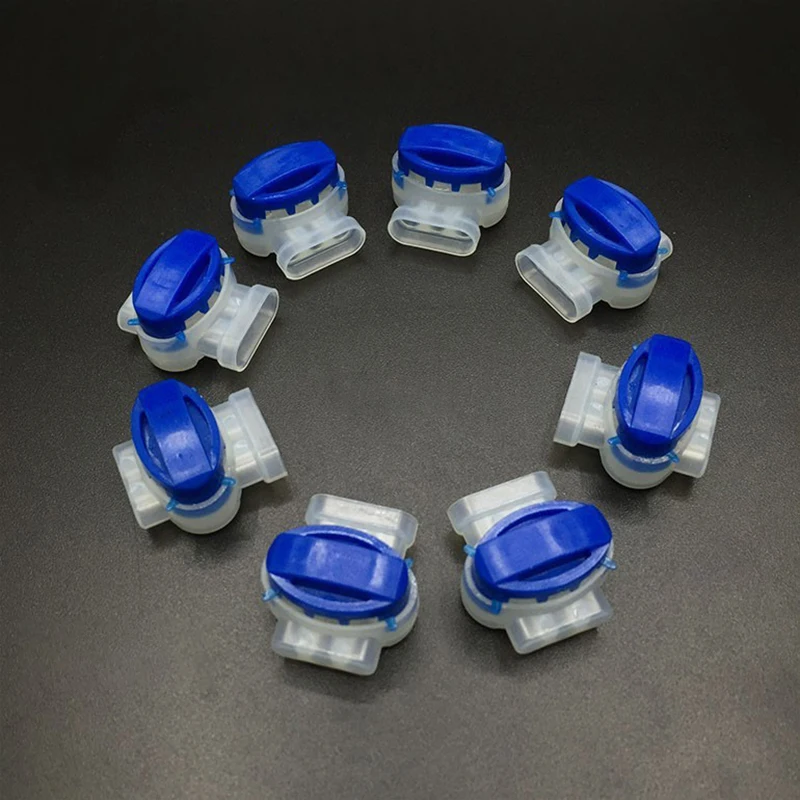 

10PCS Waterproof Cable Wire Connectors For Garden Auto Lawn Mower 3 Pore Terminal Blocks Robotic Lawnmower Connectors
