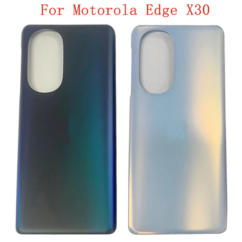

Battery Cover Rear Door Case Housing For Motorola Moto Edge X30 Edge 30 Pro Back Cover with Adhesive Sticker Replacement Parts