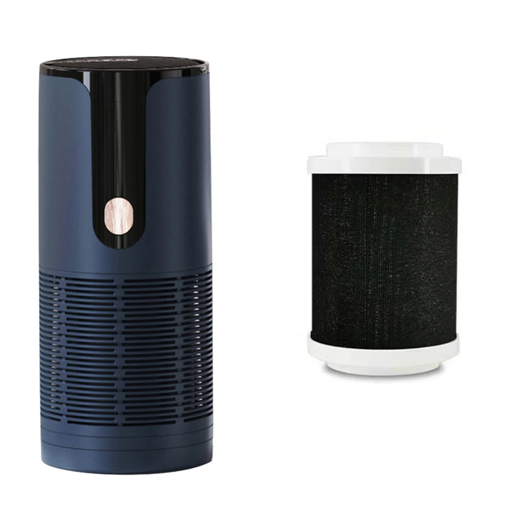 

Портативный очиститель воздуха, очиститель генератора отрицательных ионов, фильтр, запах дыма, освежитель воздуха для автомобиля, синий