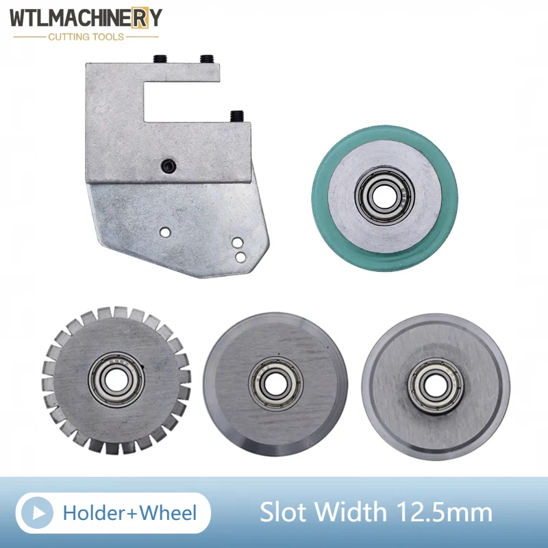 CreasingBladeHolderDottedBladeRubberWheelHolder125mmFor