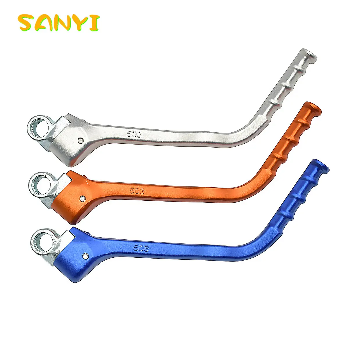 Pédale De Démarrage Kickstarter Pour KTM 250-530 EXC/SX/XC – En Alliage Aluminium 7075, Couleurs Bleu/orange/noir/gris
