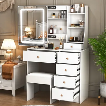 LED Vanity Table Set 1