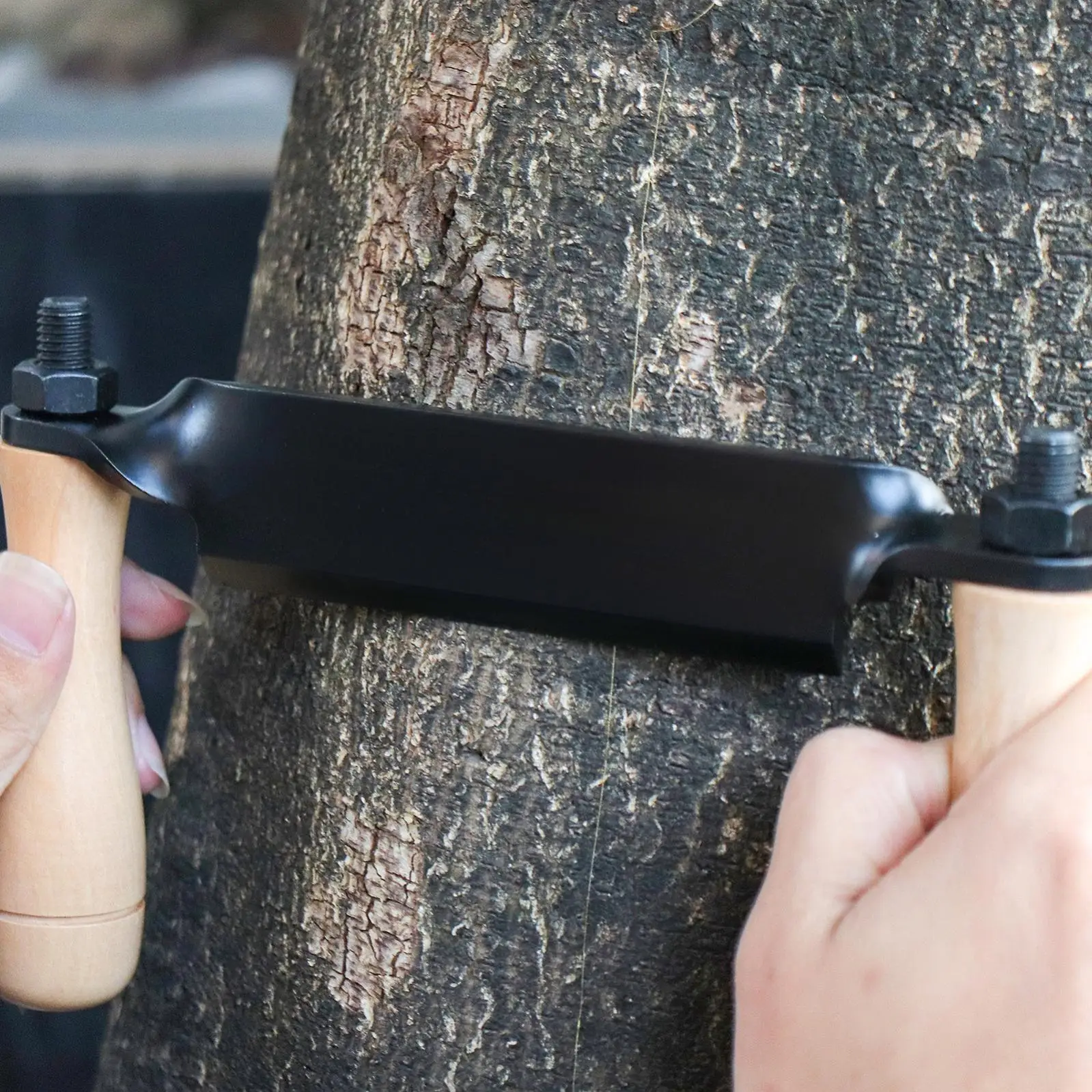 ZIU Outil De Travail Du Bois De Couteau De Tirage Incurvé Couteau à